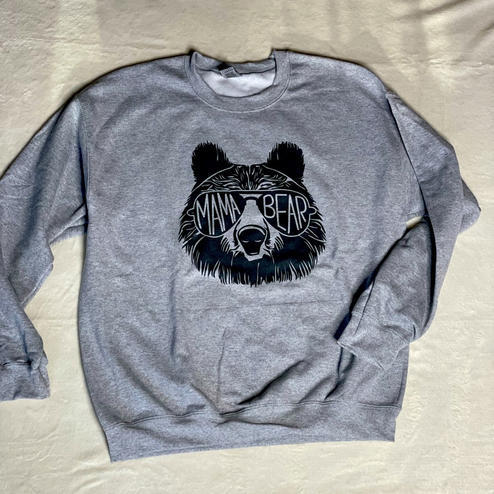 new large mama bear sweatshirt 🐻